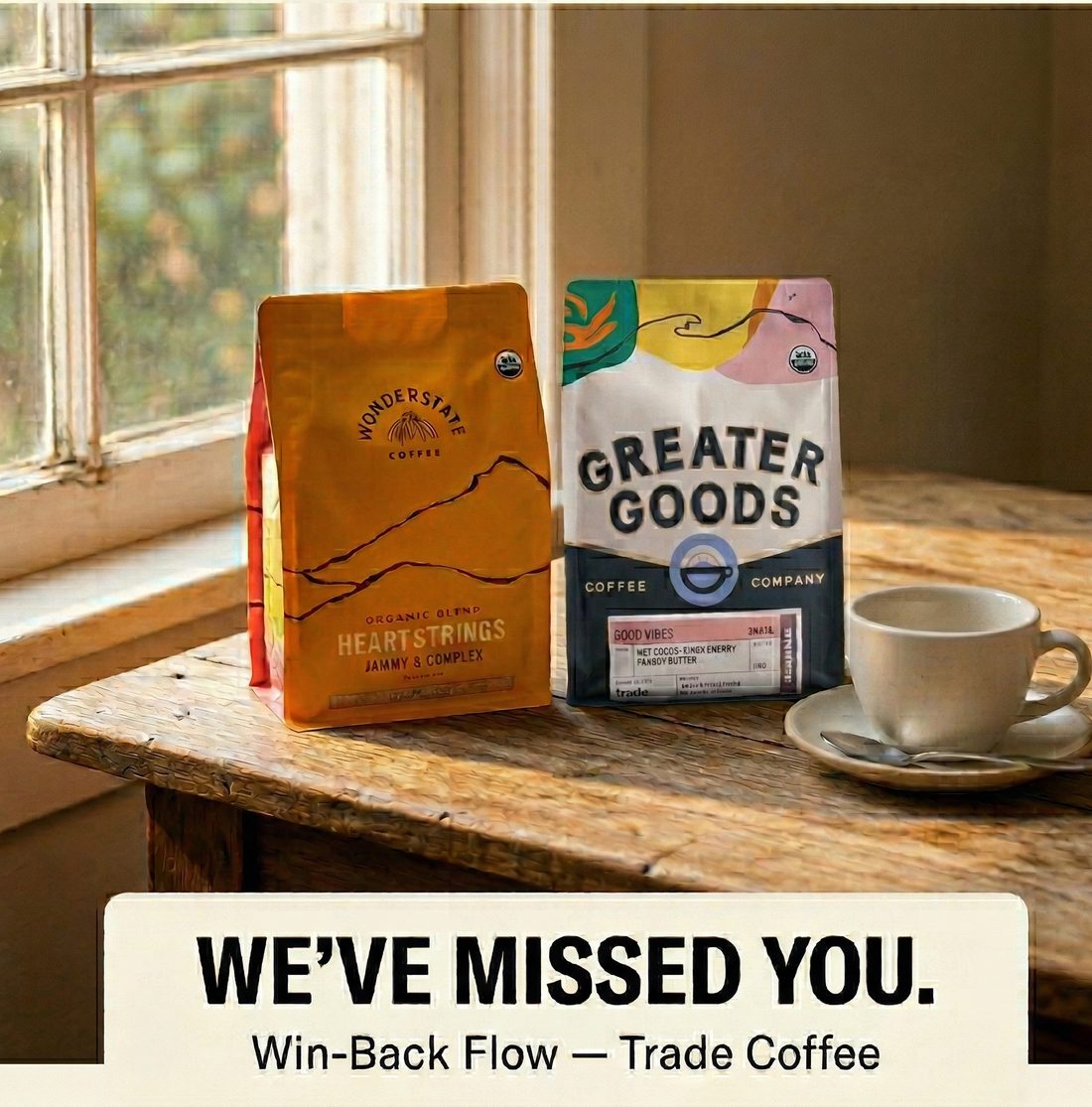 Win-back flow — Trade Coffee